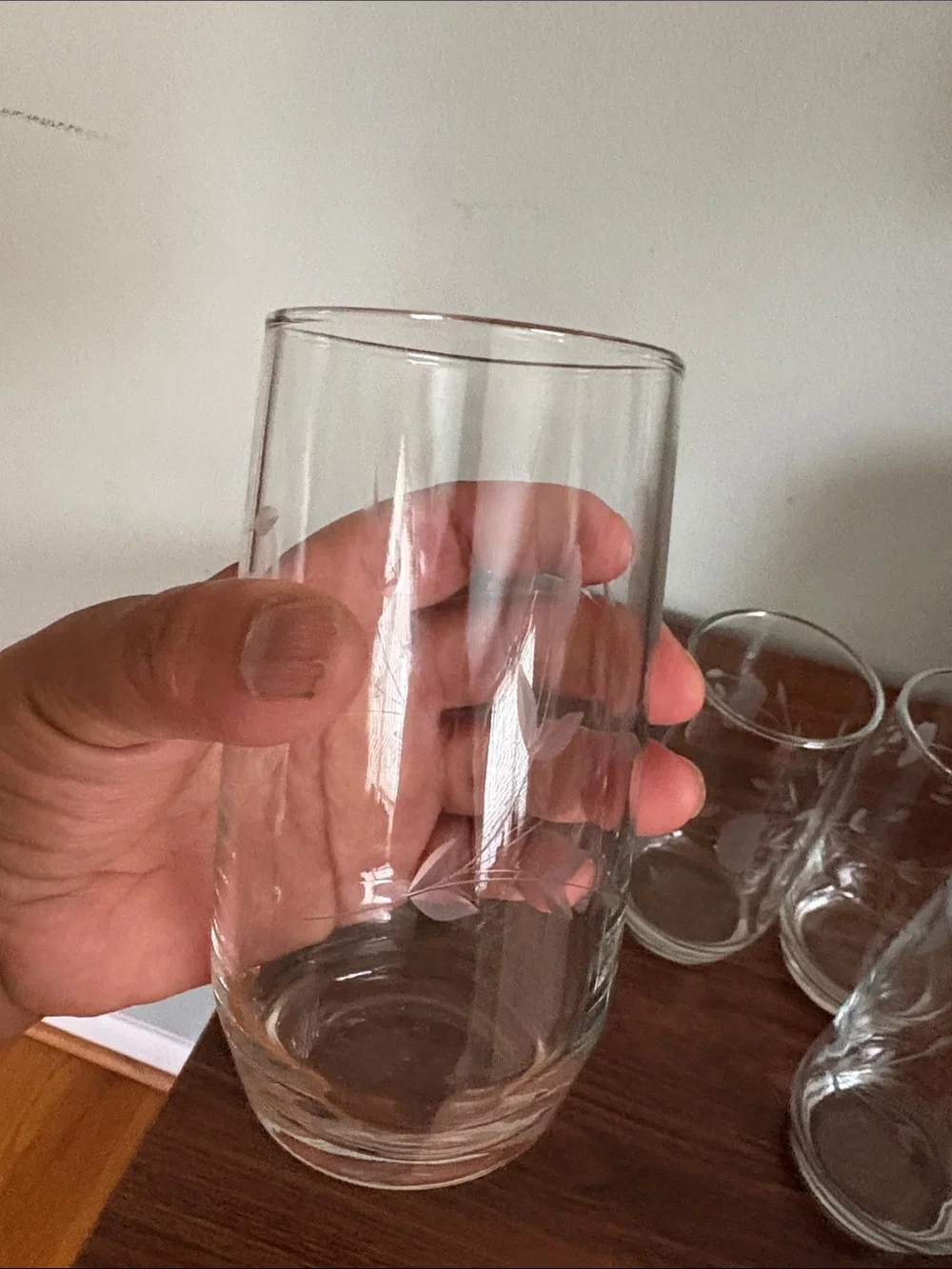 Vintage Princess House HERITAGE BEVERAGE GLASSES 11.5oz 5